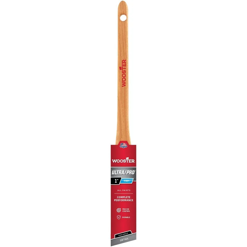 Wooster Brush 4181-1 Wooster Ultra/Pro Firm 1 In. Willow Thin Angle Sash Paint Brush