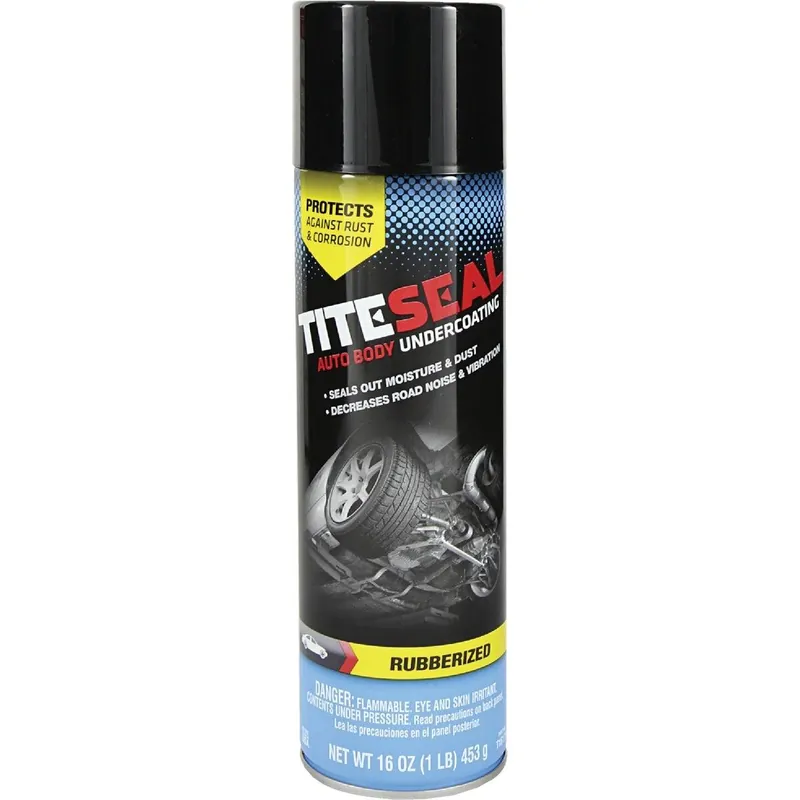 TiteSeal T1617R Tite-Seal 16 Oz. Aerosol Rubberized Auto Undercoat