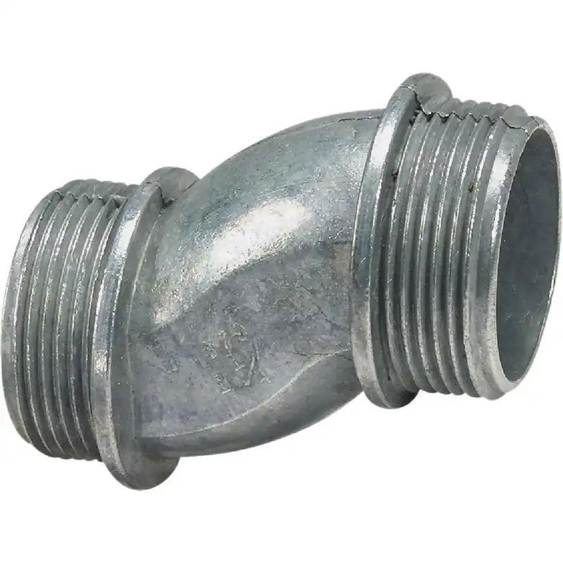 Halex 04012 Rigid Die-Cast Zinc Offset Nipple 1-1/4 In.