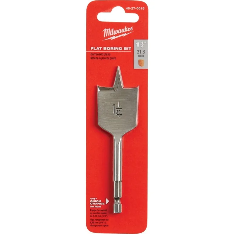 Milwaukee 48-27-0015 Spade Bit 1-1/4 In. x 4-1/2 In.