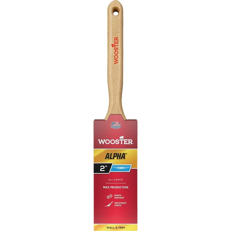 Wooster Brush 4232-2 Wooster Alpha 2 In. Flat Paint Brush