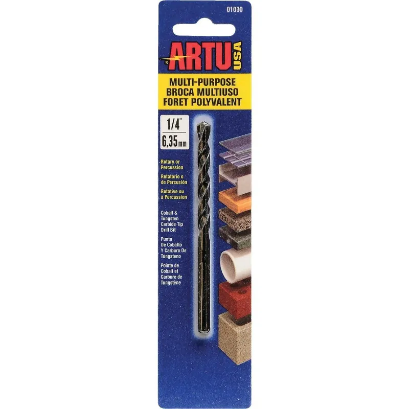 ARTU 01030 1/4 In. Cobalt General Purpose Drill Bit