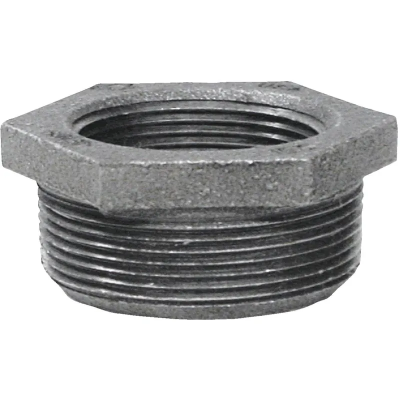 Anvil 8700129359 1 In. x 3/4 In. Hexagon Black Iron Bushing