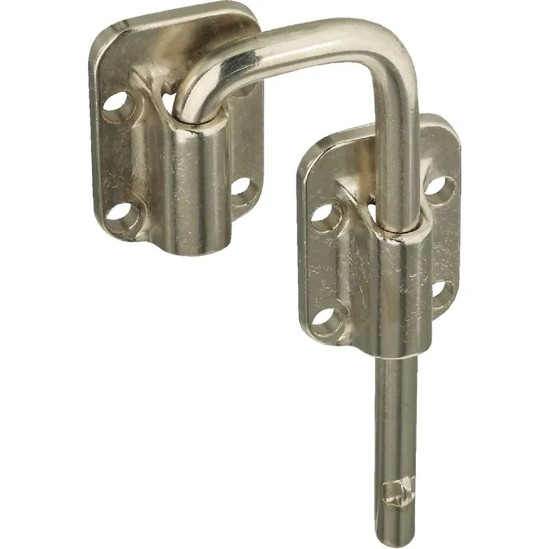 National N238972 Door 1-1/2 In. Nickel Slide Bolt