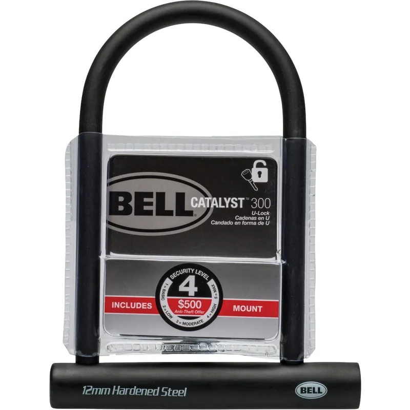 Bell Sports 7122016 Hands Off 8 In. U-Lock