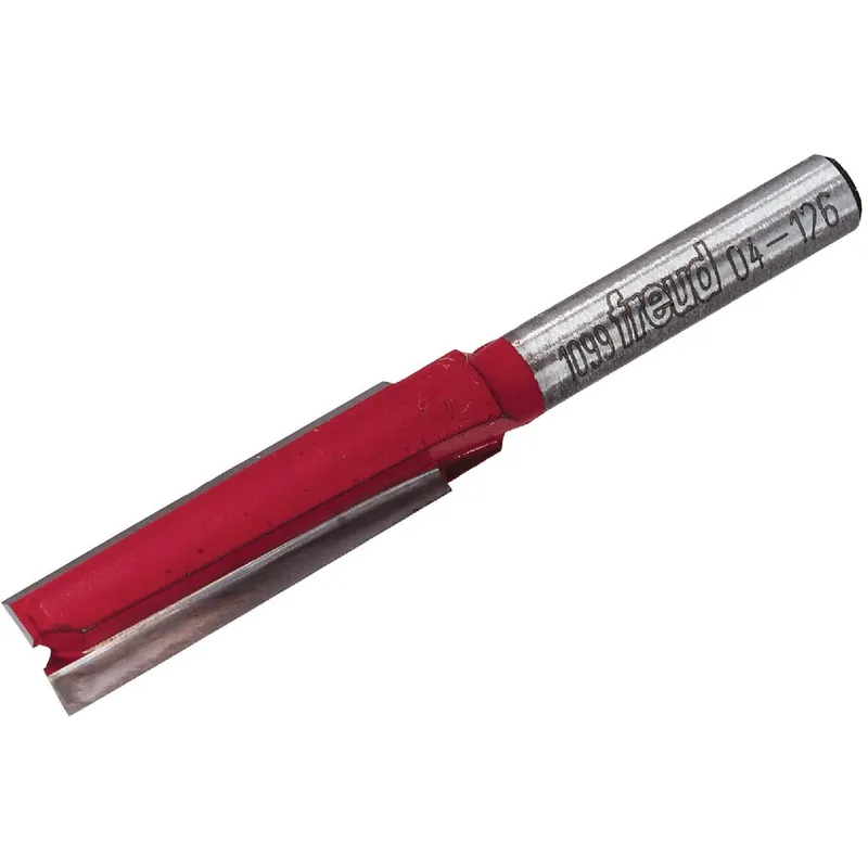 Freud 04-126 Carbide Tip 3/8 In. Double Flute Straight Bit
