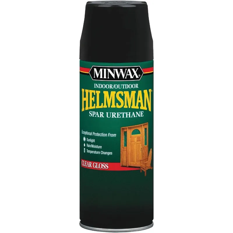 Minwax 33250000 Helmsman High-Gloss Clear Spray Polyurethane 11.5 Oz.