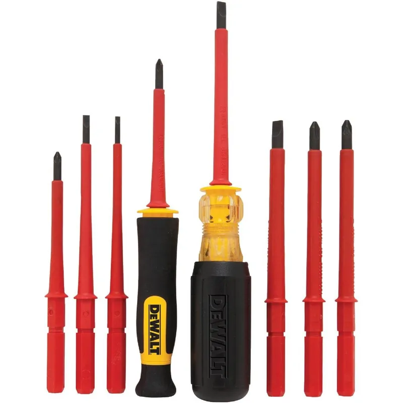 DeWalt DWHT66417 Insulated Screwdriver Set (10-Piece)