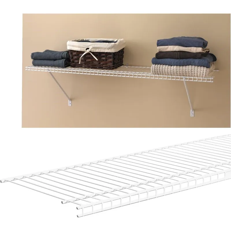 Closetmaid 471700 SuperSlide 6 Ft. W. x 12 In. D. Ventilated Closet Shelf