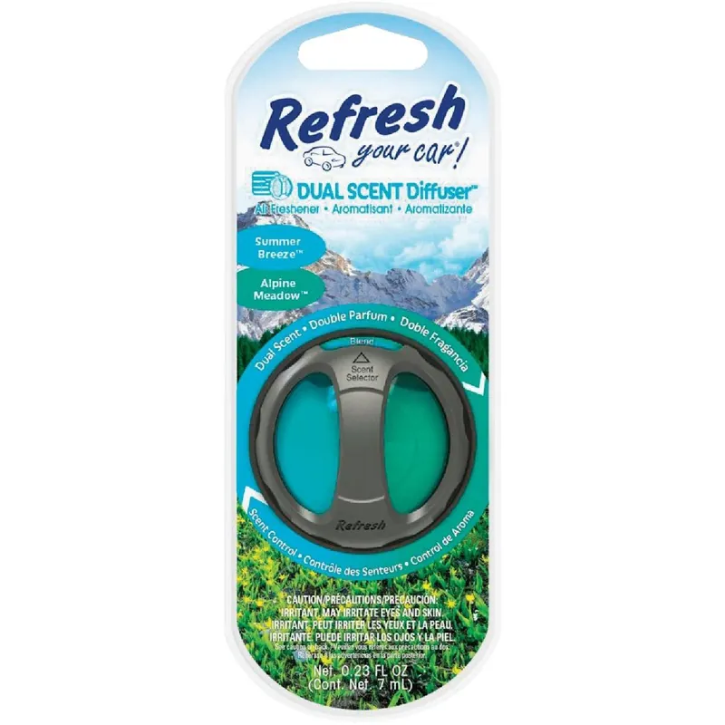 Refresh Your Car 09020Z Car Air Freshener Summer Breeze/Alpine Meadow