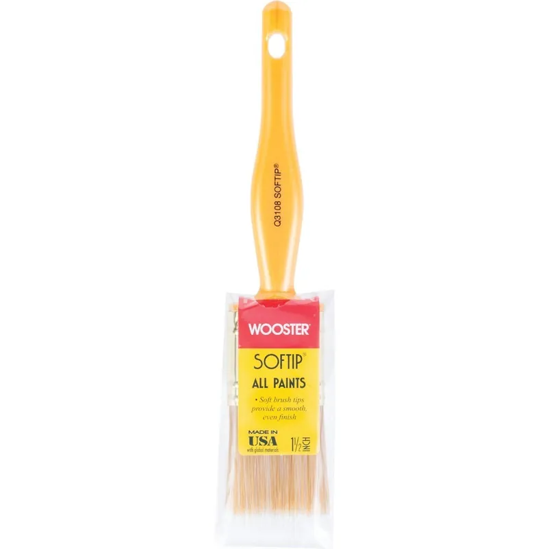 Wooster Brush Q3108-11/2 Softip 1-1/2 In. Flat Sash Paint Brush
