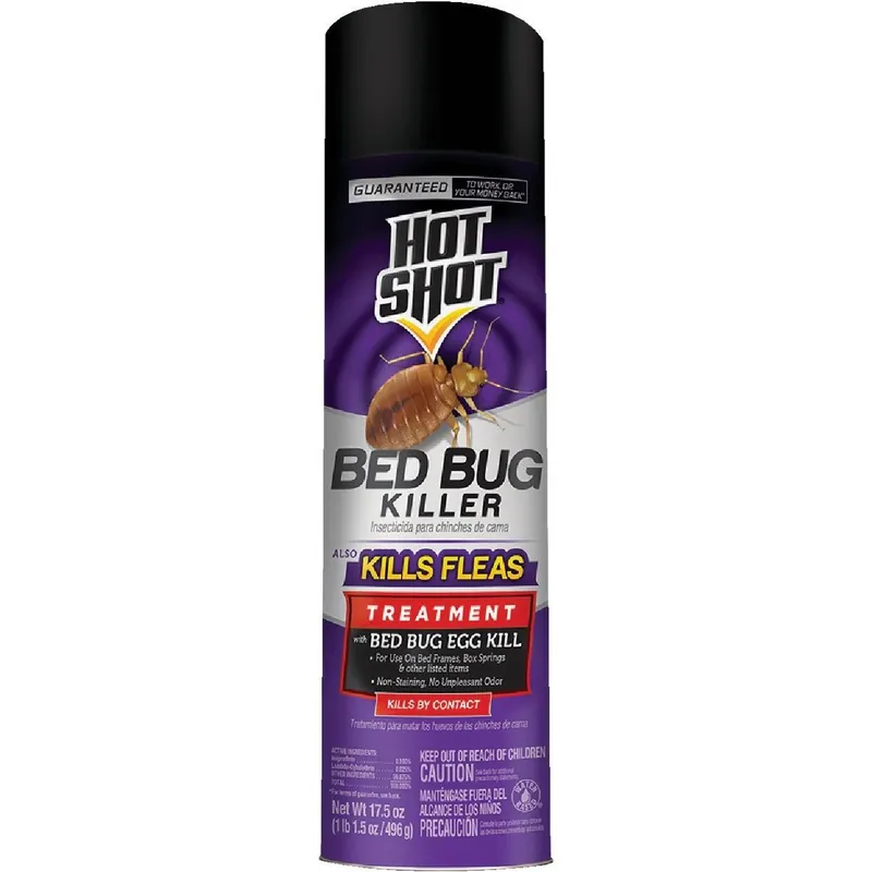 Hot Shot HG-96728 Flea & Bedbug Killer 17.5 Oz. Aerosol Spray