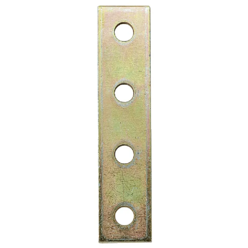 ABB ZX207-10 Superstrut 7-1/4 In. L. Flat Goldgalv Electroplated Zinc Bracket
