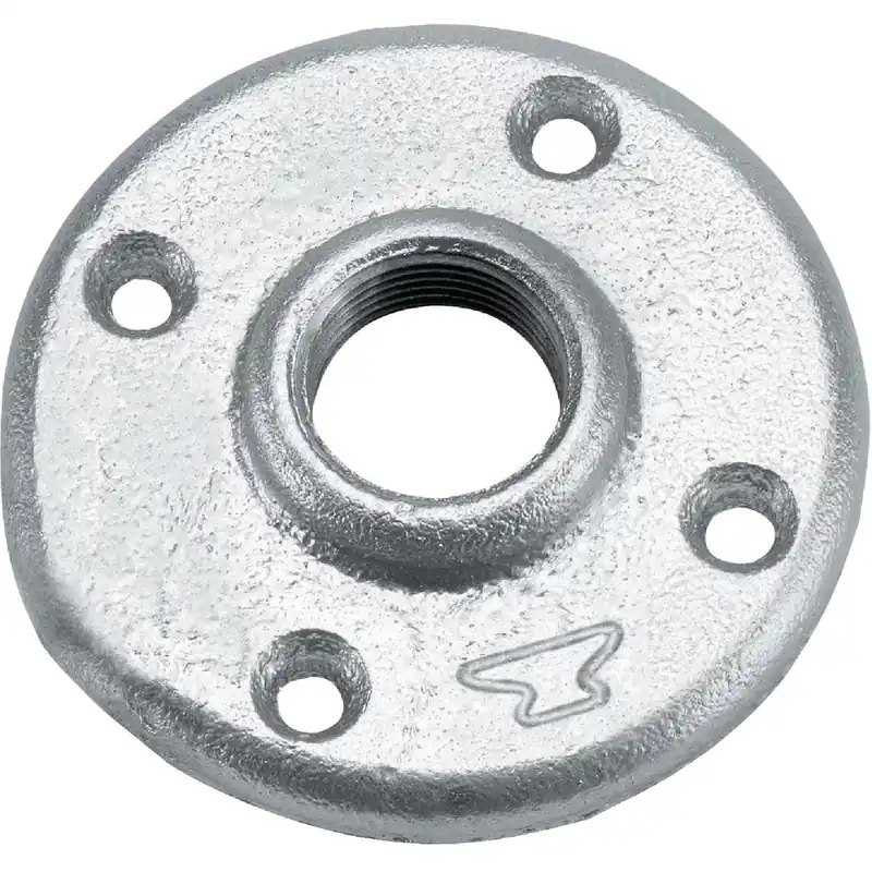 Anvil 8700164307 3/4 In. Malleable Iron Galvanized Floor Flange