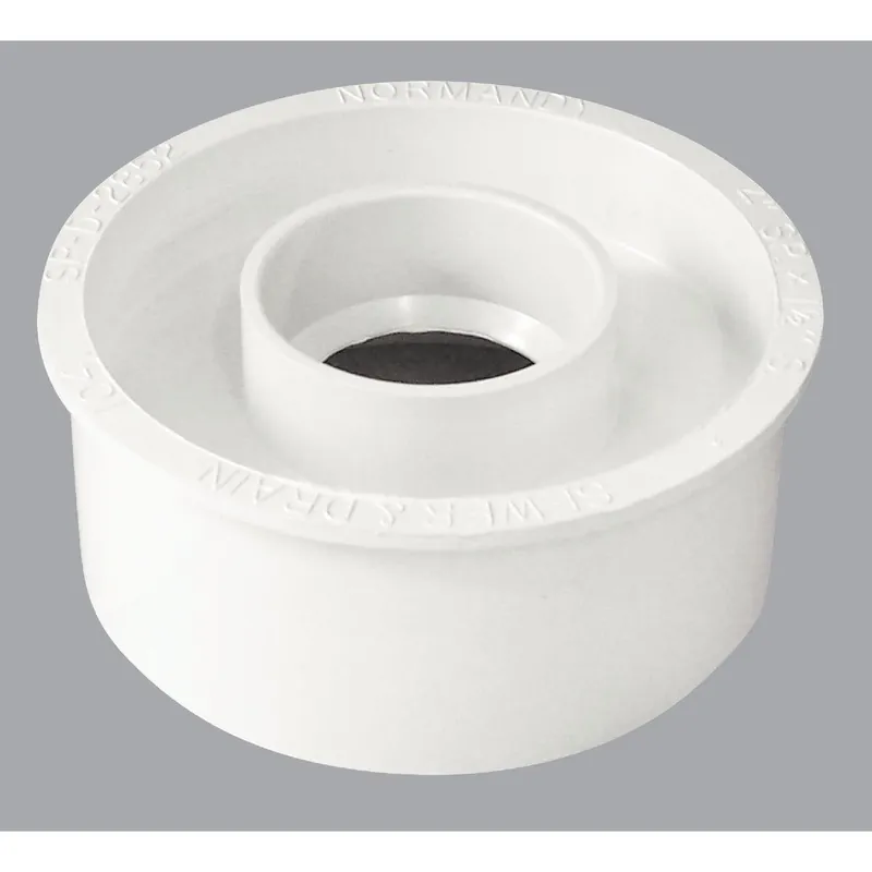 IPEX 414221BC Canplas Schedule 40 4 In. to 1-1/2 In. PVC Sewer and Drain Bushing