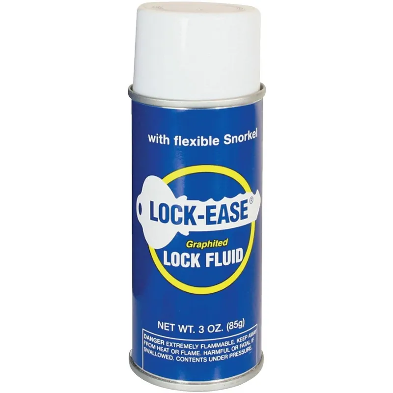 AGS LE-5 AGS Lock-Ease 3 Oz. Aerosol Spray Graphited Lock Lubricant