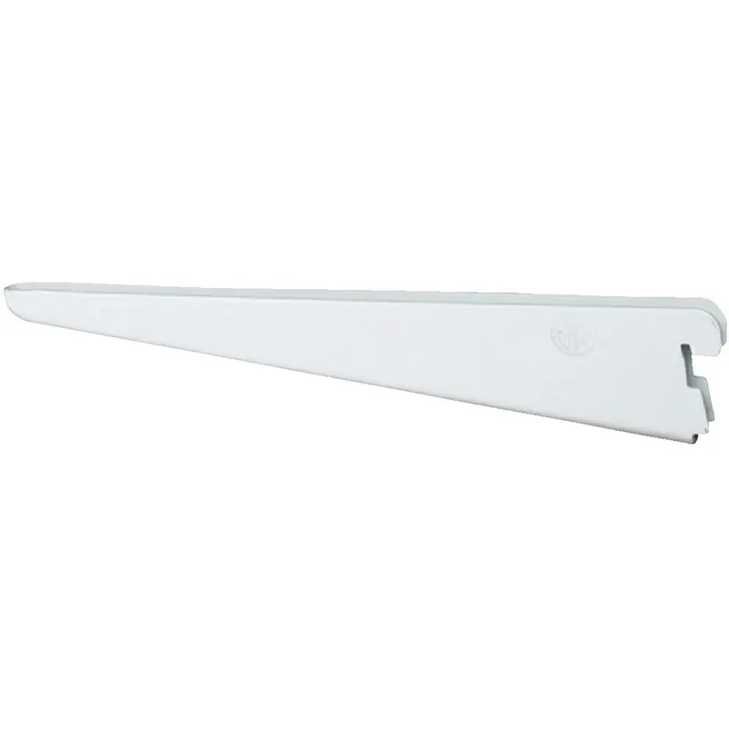 Organized Living 7913101011 FreedomRail 10-1/2 In. White Twin-Track Shelving Bracket