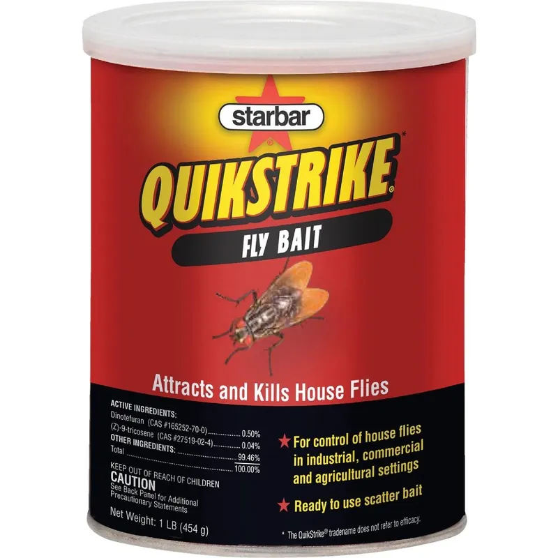 QuikStrike 100508299 Granular Outdoor Fly Bait 1 Lb.
