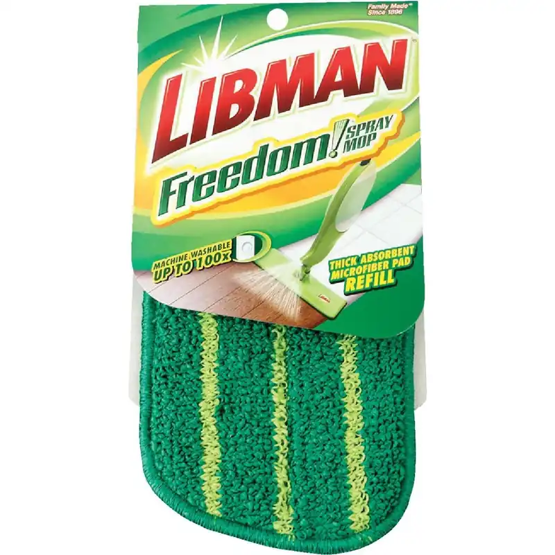 Libman 4003 Freedom Spray 15 In. Microfiber Mop Refill Pad