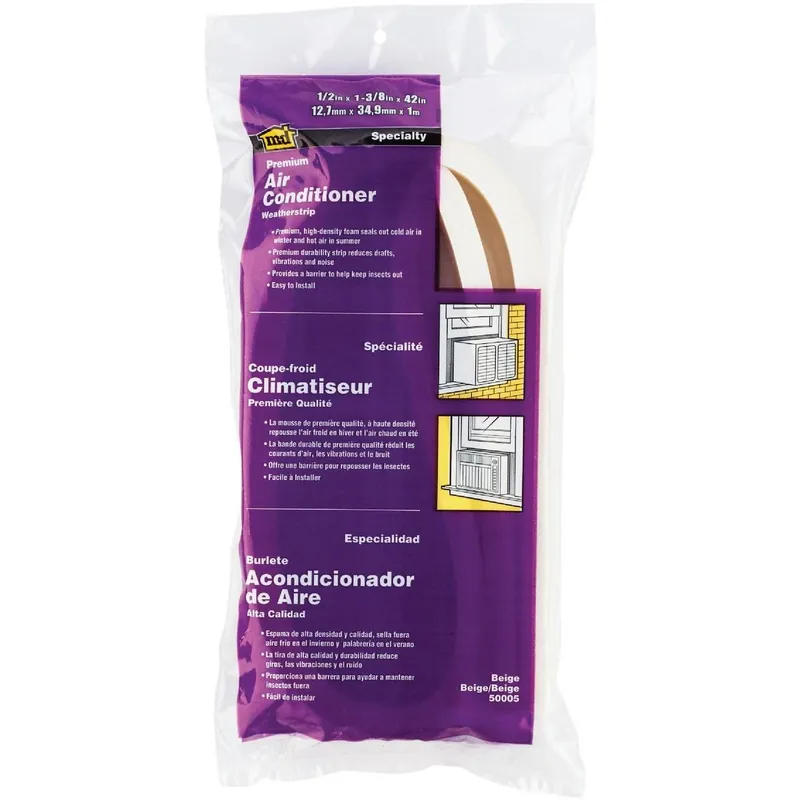 M-D 50005 Air Conditioning Weatherstrip 42 In. x 1-3/8 In. x 1/2 In.