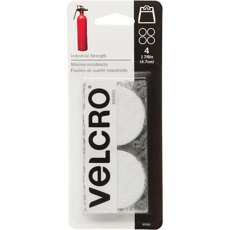 Velcro 90363 VELCRO Brand 1-7/8 In. Hook & Loop Disc (4 Ct.)