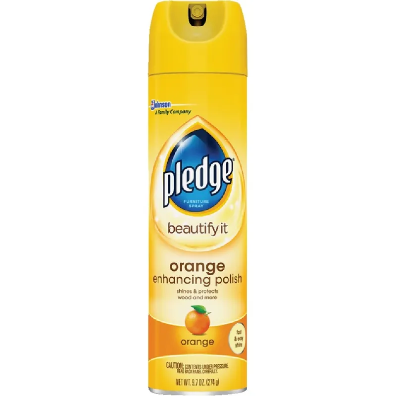 Pledge 2667 Orange Furniture Polish Each