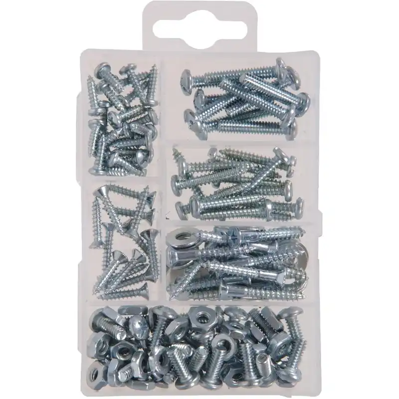 HILLMAN 130203 Hillman The Fastener Center Steel Household Fastener Assortment Kit (150 Pcs.)