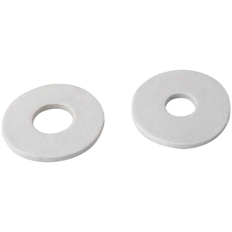 Keeney K820-20 Plumber's Patch White Faucet Cover-Up Plate (2-Pack)