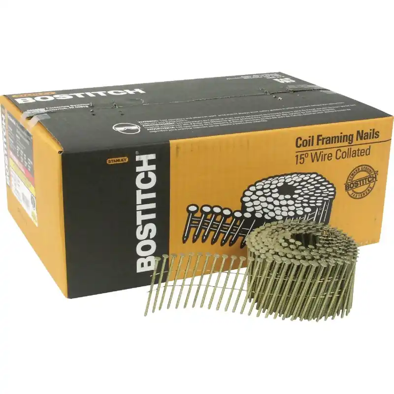 Bostitch C8R90BDG Coil Siding Nail 2-1/2 In x .092 In 3600 Ct