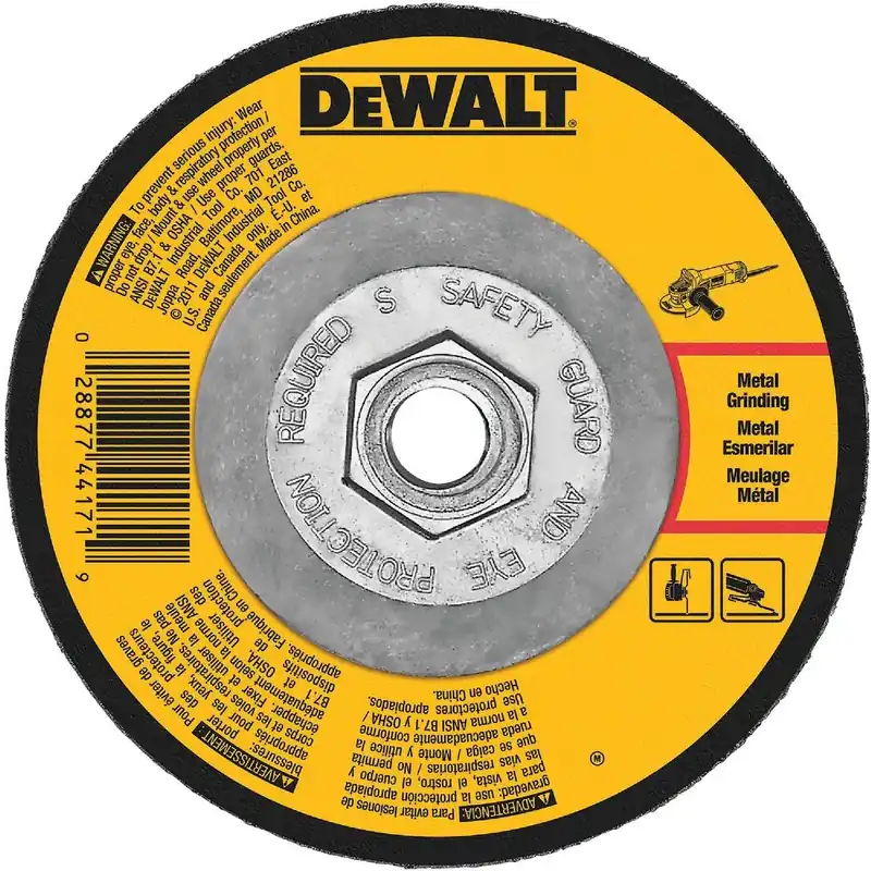 DeWalt DWA4511H Metal Grinding Cut-Off Wheel 4-1/2 In. x 1/8 In. x 5/8 In.-11