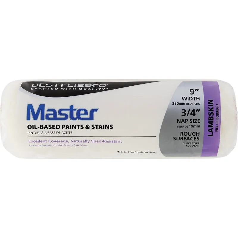 Purdy 559100900 Bestt Liebco Master 9 In. x 3/4 In. Lambskin Roller Cover