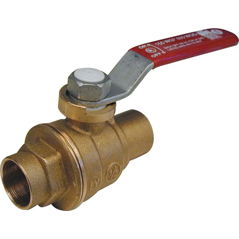 ProLine 107-453NL 1/2 In. S Forged Brass Full Port Ball Valve