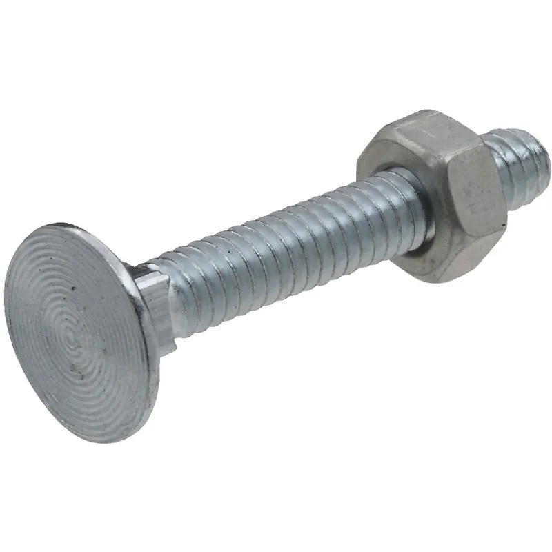 Prime-Line GD52103 PLPGD 52103 1/4 In.-20 x 1-7/8 In. Zinc Plated Carriage Bolts With Nuts