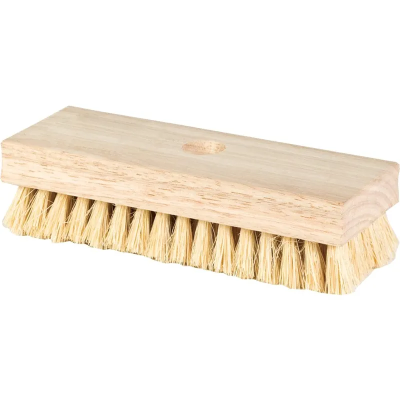 DQB 11642 8 In. x 1-1/16 In. Tampico Fiber Tapered Hole Acid/Glue Brush