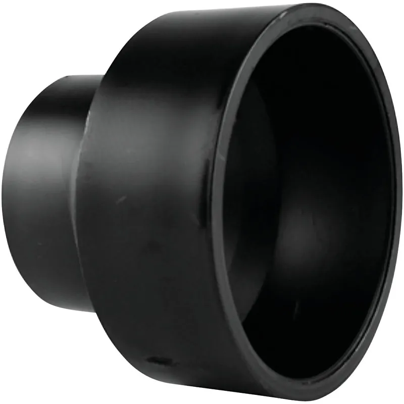 Charlotte Pipe ABS001021000HA 3 In. x 2 In. Hub x Hub Reducing ABS Coupling