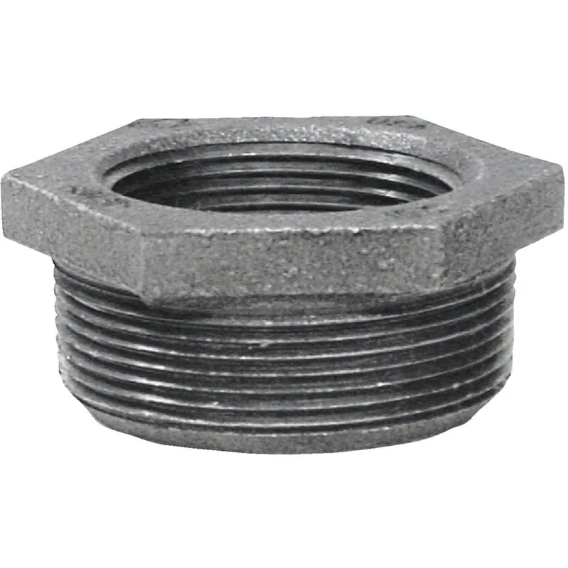Anvil 8700129508 Hexagon Black Iron Bushing 1-1/4 In. x 1 In.