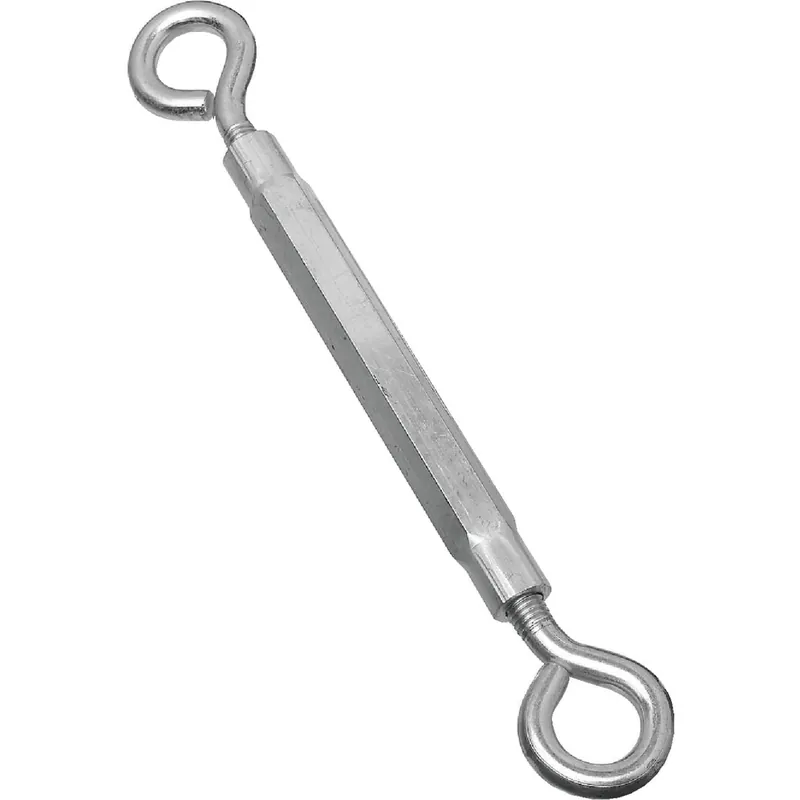 National N221788 1/2 In. x 17 In. Zinc Eye & Eye Turnbuckle