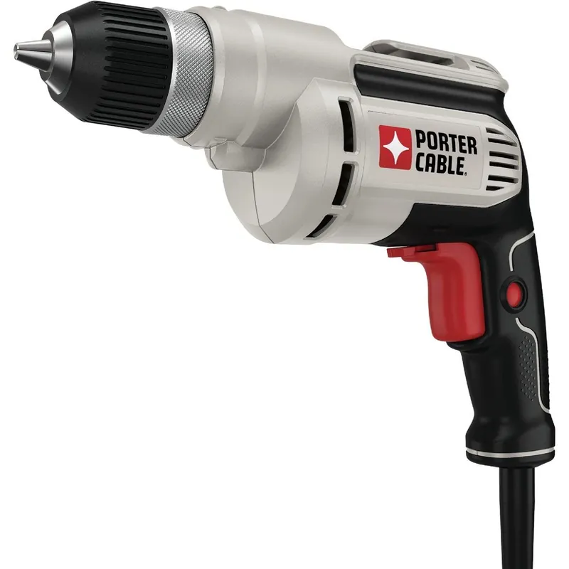 Porter Cable PC600D 3/8 In. 6-Amp Keyless Electric Drill