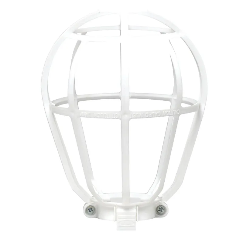 Leviton R50-12200-00W White Plastic Bulb Guard