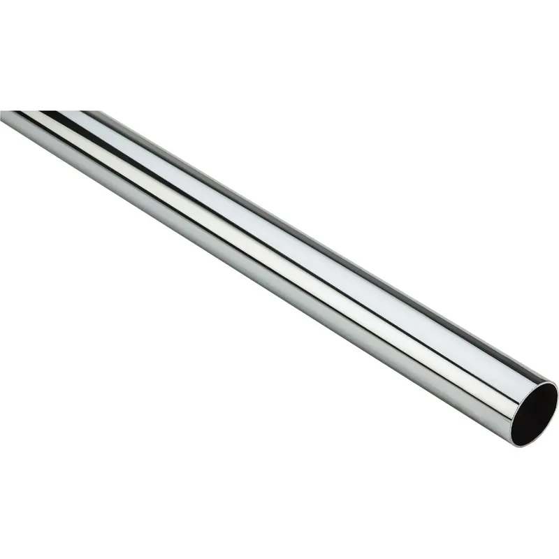 National S822095 Stanley Home Designs 6 Ft. x 1-5/16 In. Cut-to-Length Closet Rod Replacement MPN