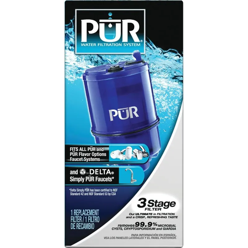 Pur RF99991V2 Faucet Mount 3-Stage Water Filter Cartridge