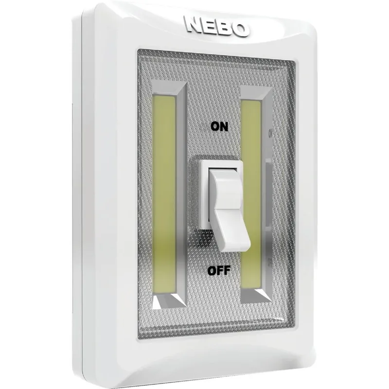Nebo NEB-WLT-0010 Flipit 400 White LED Everywhere Light (2-Pack)