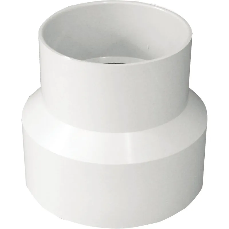 IPEX 414217BC Canplas 4 In. x 3 In. PVC Sewer and Drain Coupling