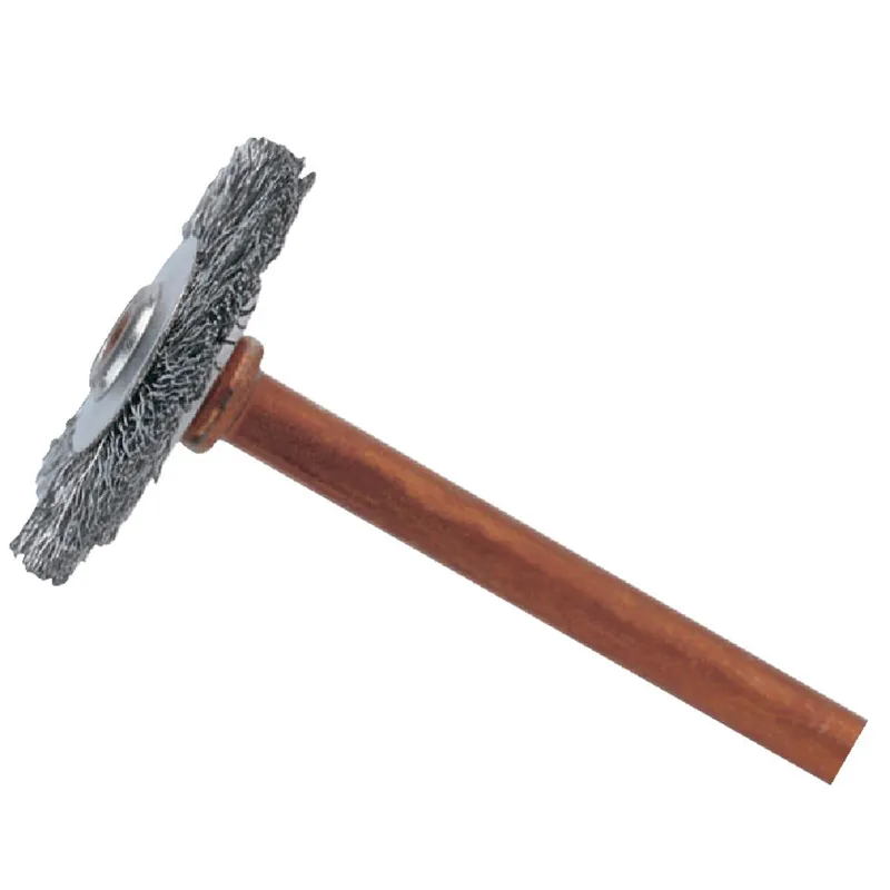 Dremel 530-02 3/4 In. Stainless Steel Wire Cleaning, Deburring and Surface-Finish Brush (2-Pack)