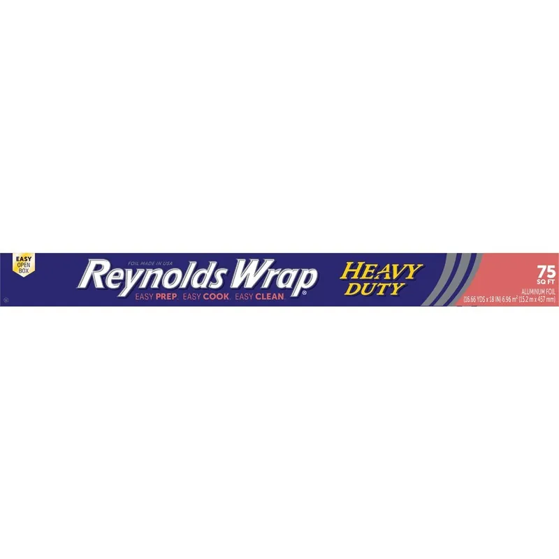 Reynolds F28028 Reynolds Wrap 75 Sq. Ft. Heavy-Duty Aluminum Foil