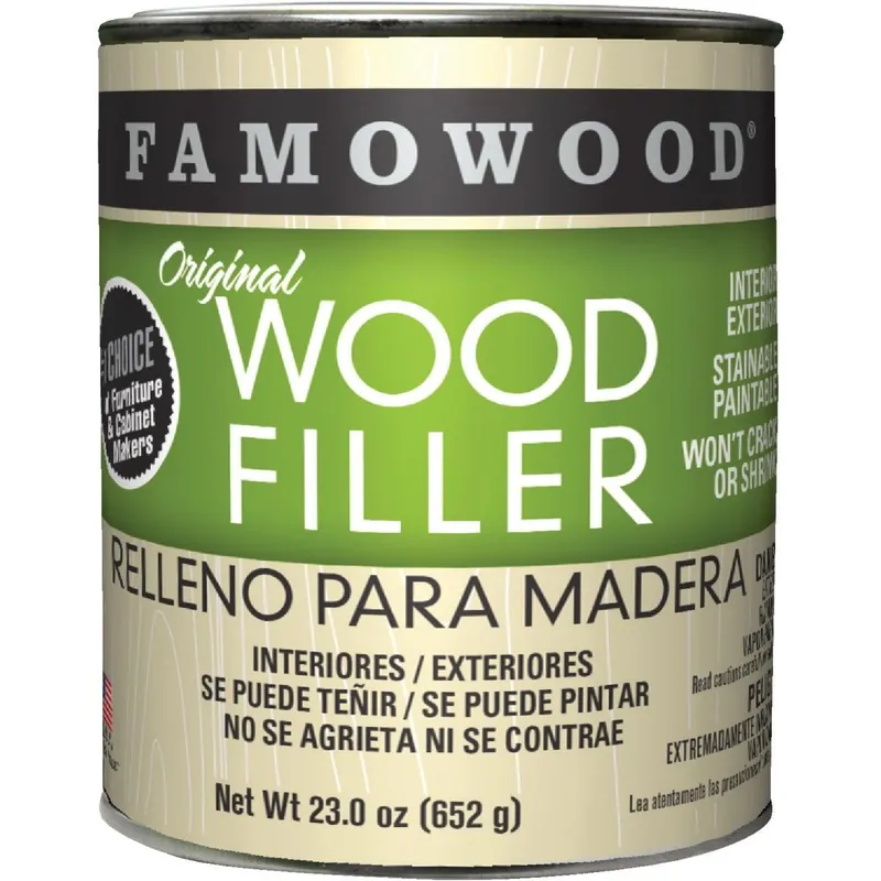 FAMOWOOD 36021100 Alder Wood Filler 23 Oz