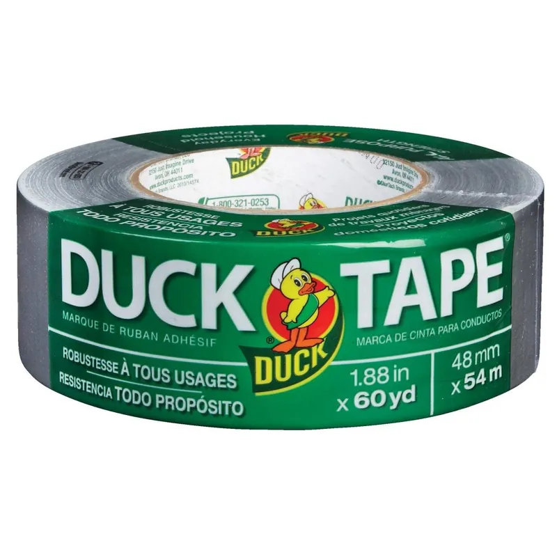 Duck Brand 394475 Duct Tape 1.88 In. x 60 Yd. All-Purpose Duct Tape, Gray