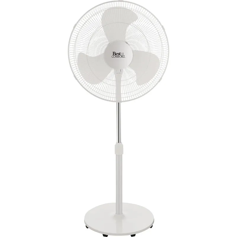 Best Comfort FS45-19M 18 In. 3-Speed Oscillating Pedestal Fan