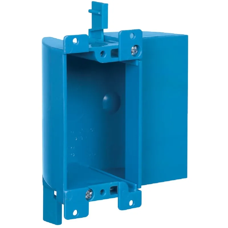ABB B117RSWR Carlon 1-Gang PVC Molded Shallow Old Work Box