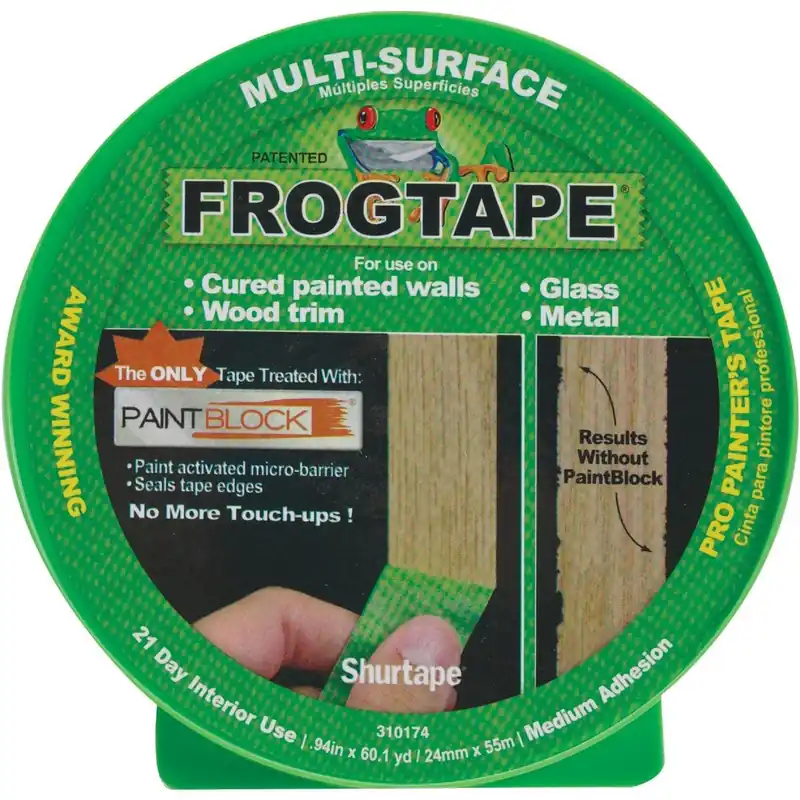 FrogTape 1358463 Multi-Surface Masking Tape 0.94 In. x 60 Yd.